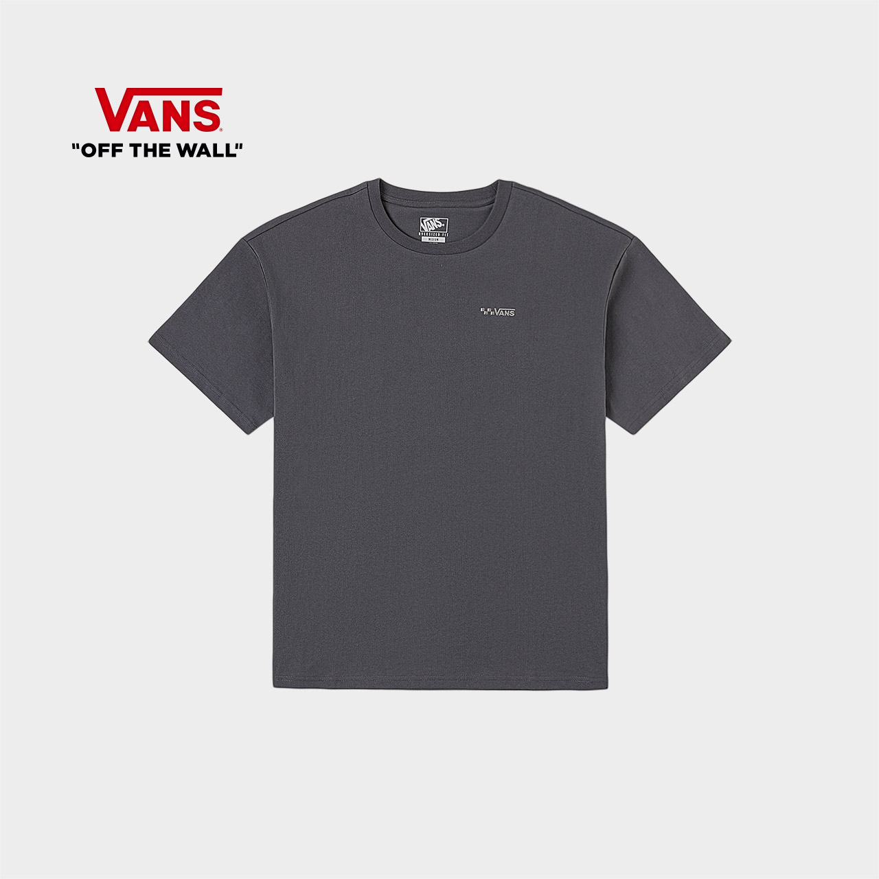 Vans范斯 男女情侣纯棉短袖T恤简约百搭舒适上衣FRM1O7