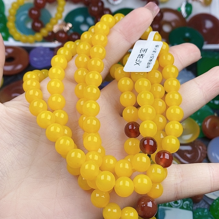 玛瑙/玉髓颈饰未镶嵌曾****A