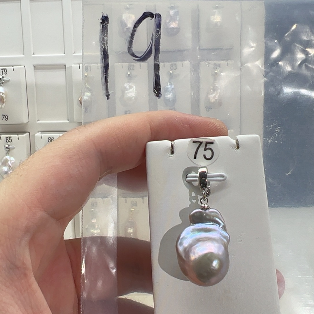 颈饰合金淡水珍珠