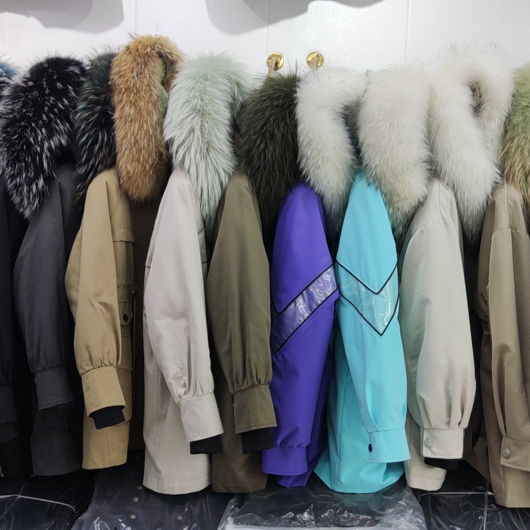 韩版连帽派克服内胆可拆卸大毛领加绒加厚保暖冬季女士