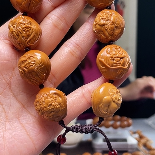 橄榄核手串/手链@*虎橄榄核