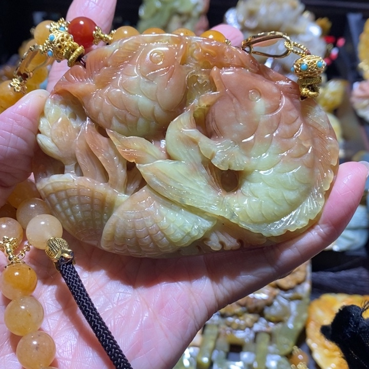 岫玉岫玉吊坠未镶嵌