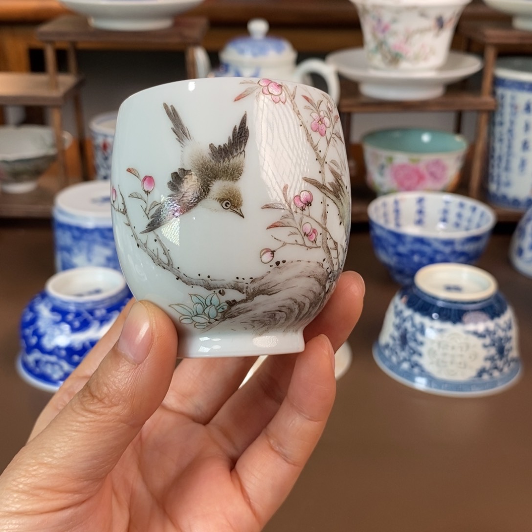 景德镇陶瓷手工手绘