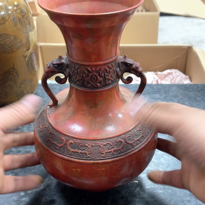 瓷片瓷工艺品摆件