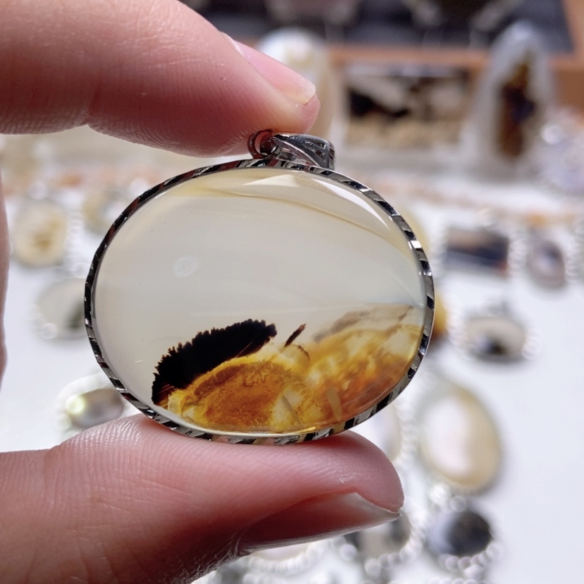 【闪购商品】玛瑙/玉髓颈饰未镶嵌