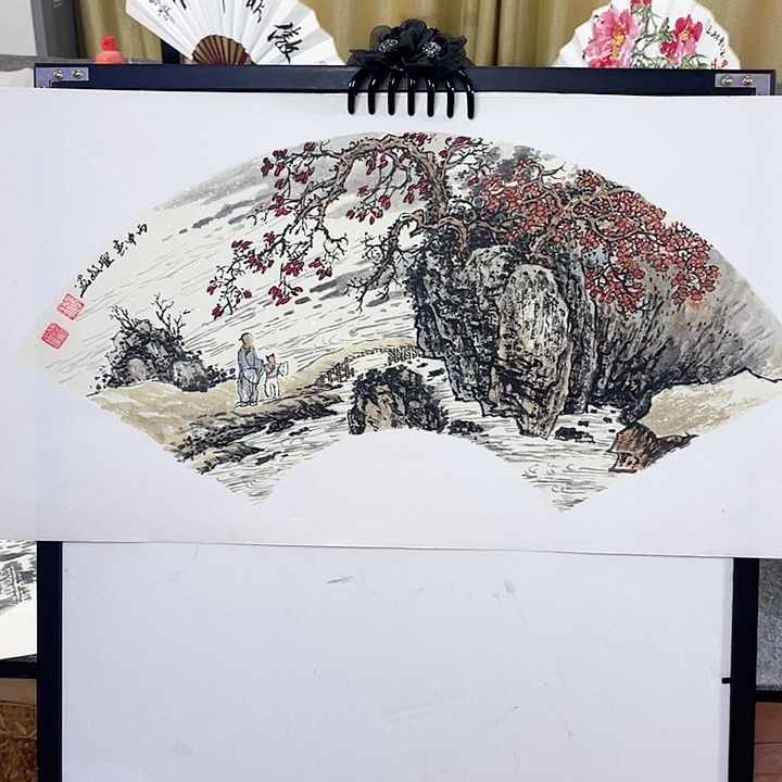 国画张圣敏先生纯手绘作品