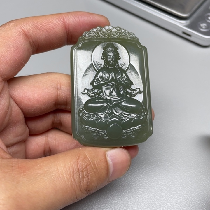 和田玉吊坠(不含链)未镶嵌请****爷