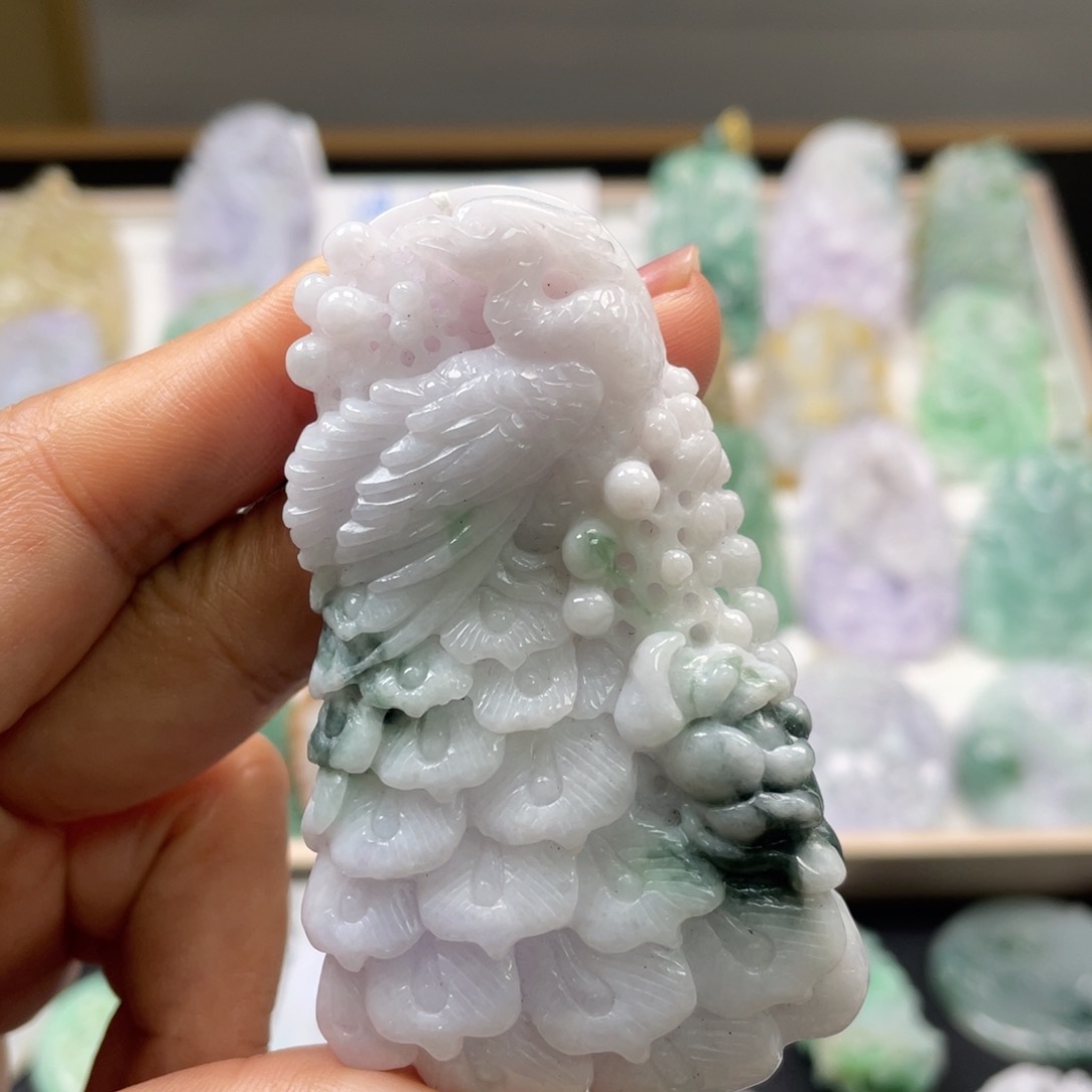 翡翠吊坠(不含链)未镶嵌