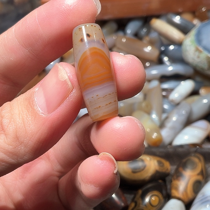 玛瑙/玉髓吊坠(不含链)未镶嵌