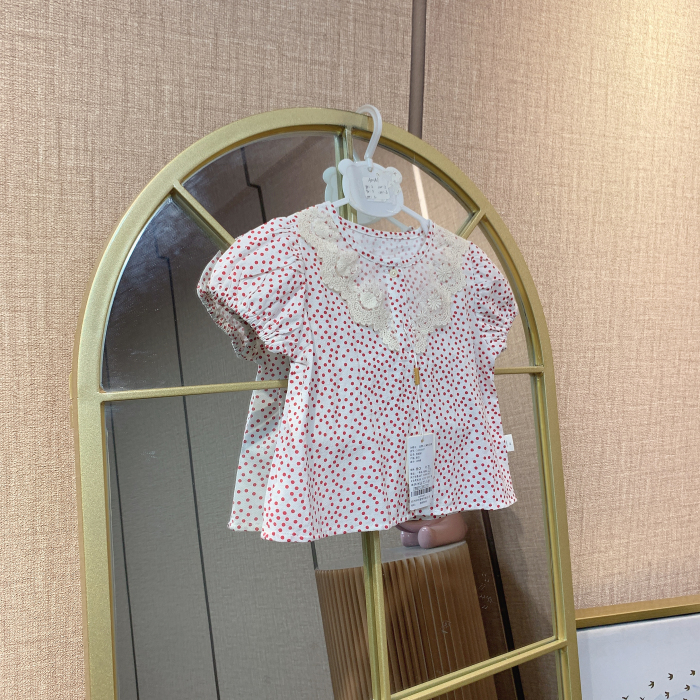 AD387   宝宝碎花单上衣  夏款