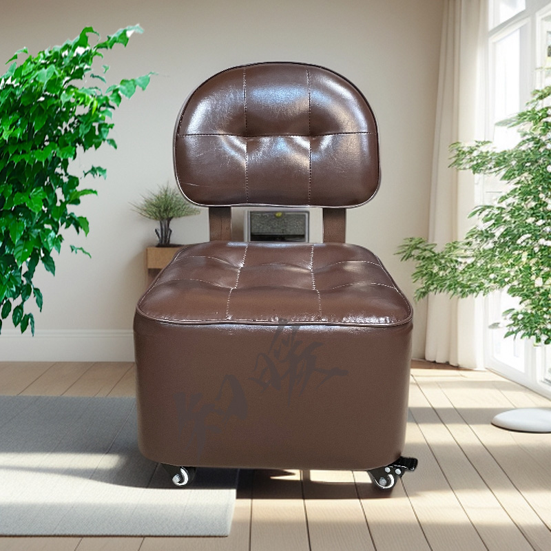 新款溜溜沙发提花实木旋转椅子家用客厅沙发凳换鞋凳