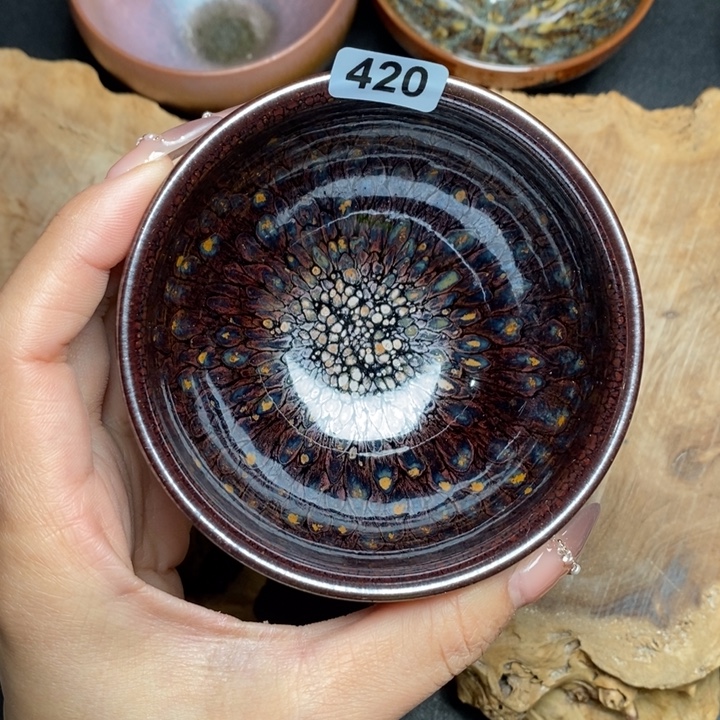 茶盏建窑建盏主人杯420