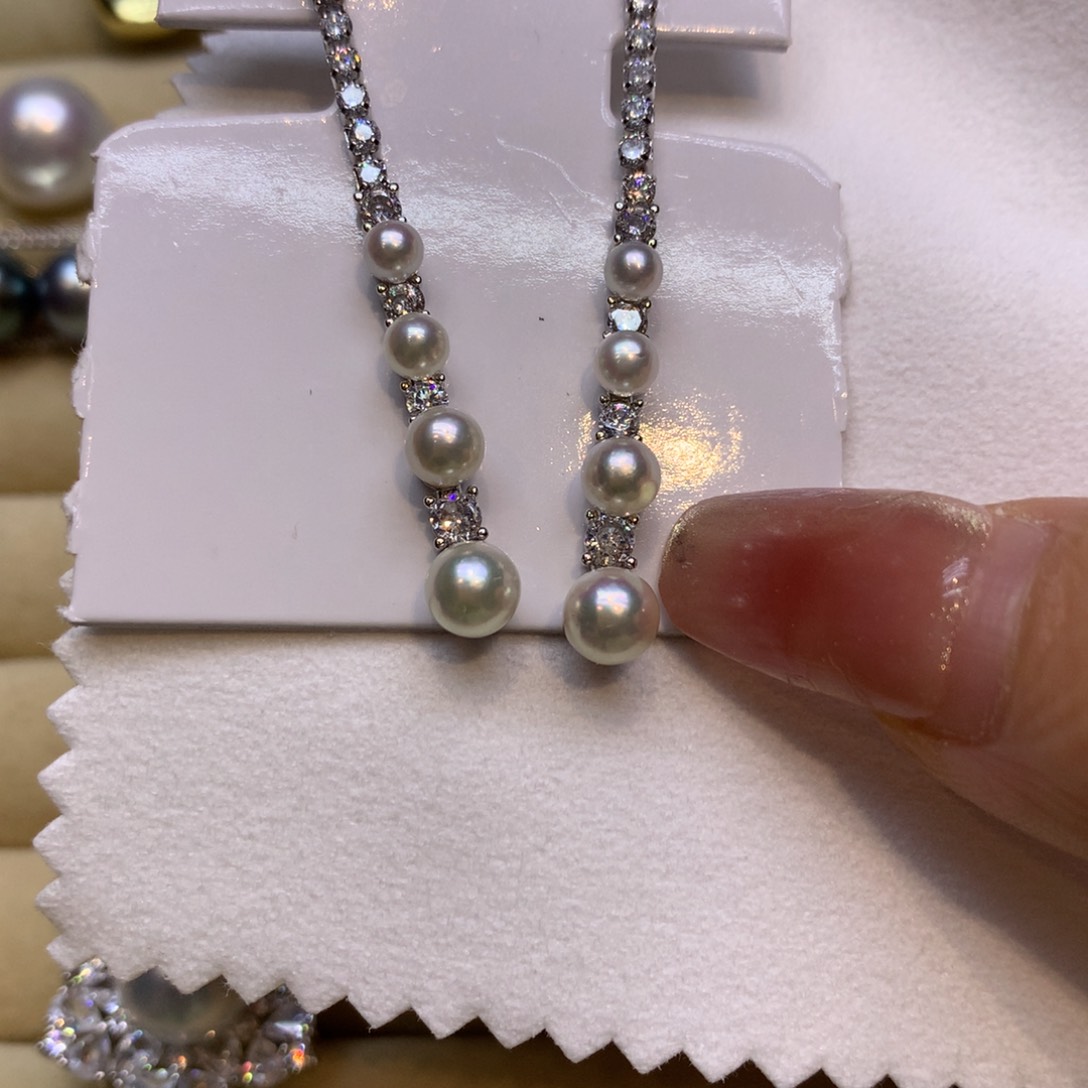 未镶嵌耳饰海水珍珠