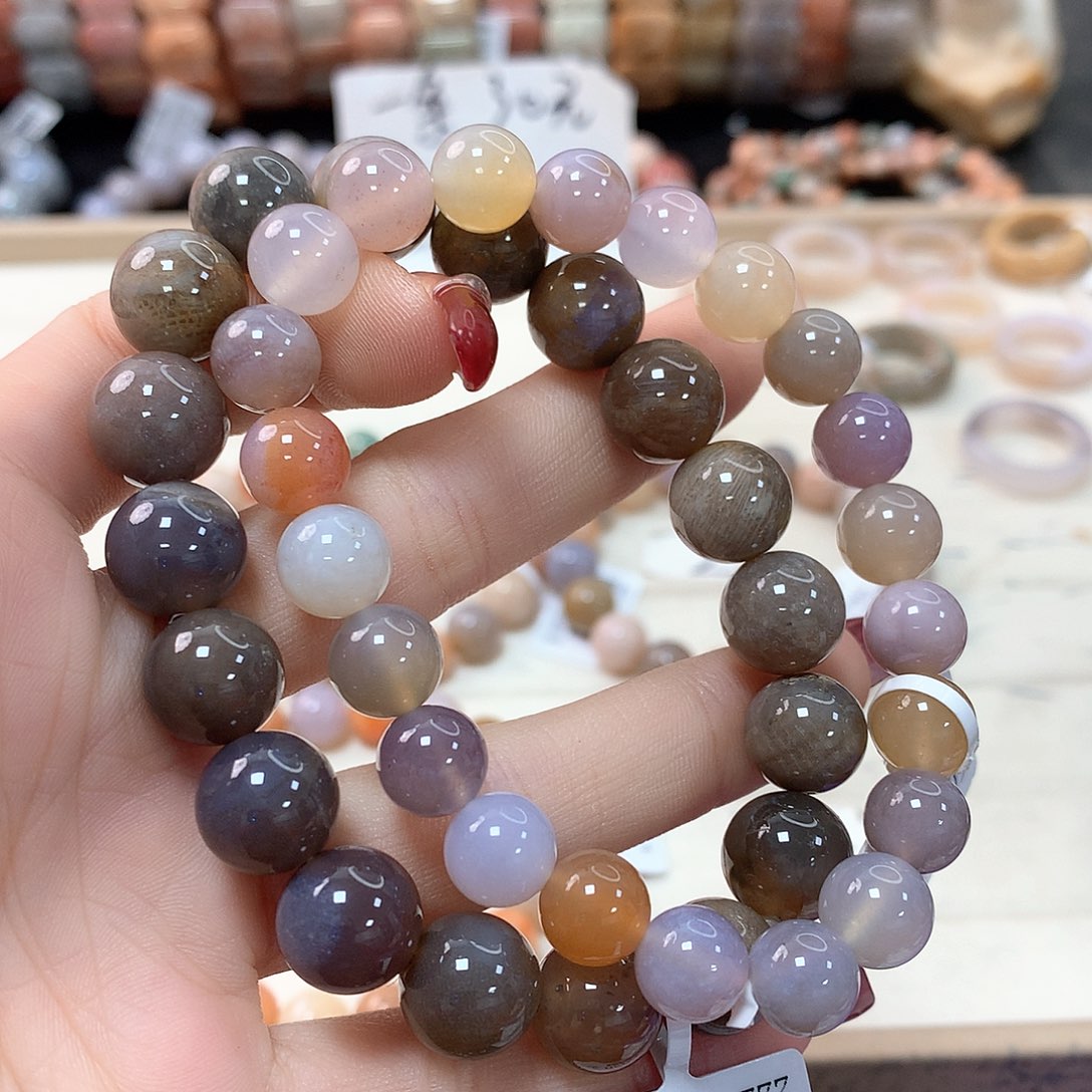 硅化珊瑚（珊瑚玉）手链未镶嵌养****?184