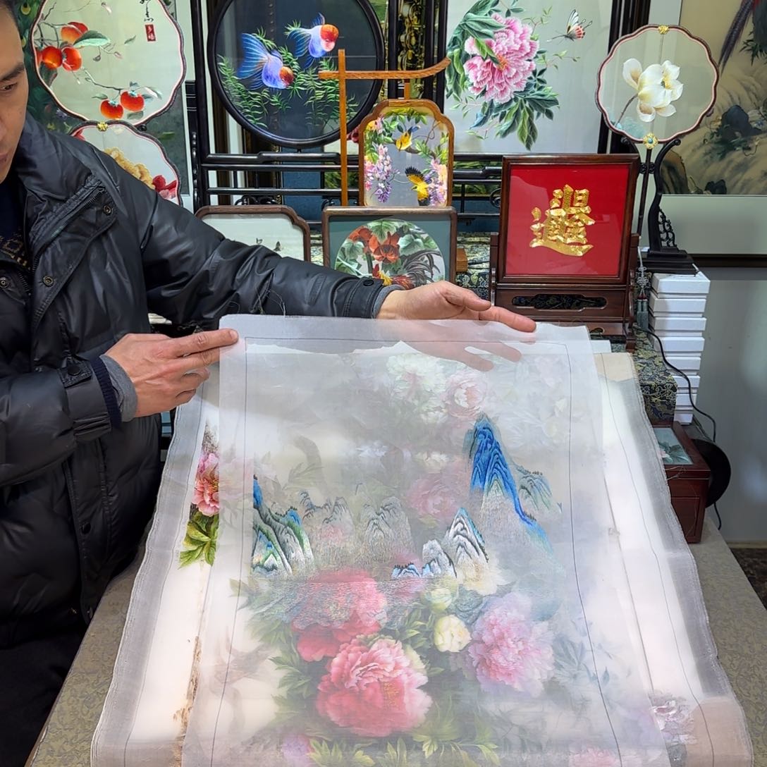 刺绣刺绣工艺精湛