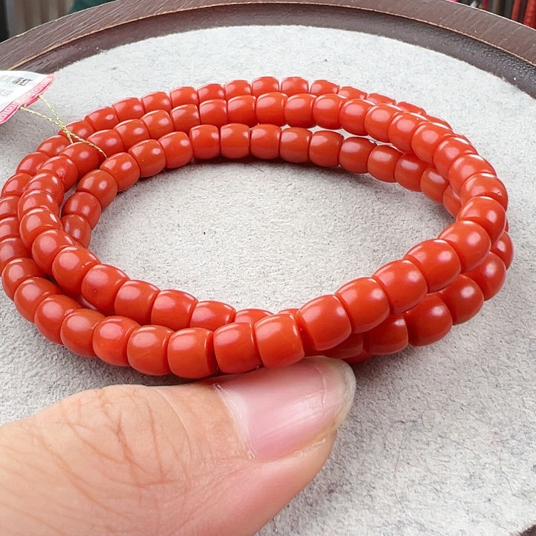 南红玛瑙多圈未镶嵌