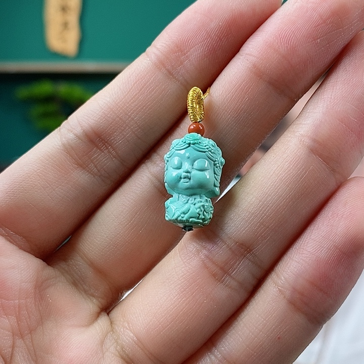 未镶嵌绿松石珠宝奇石