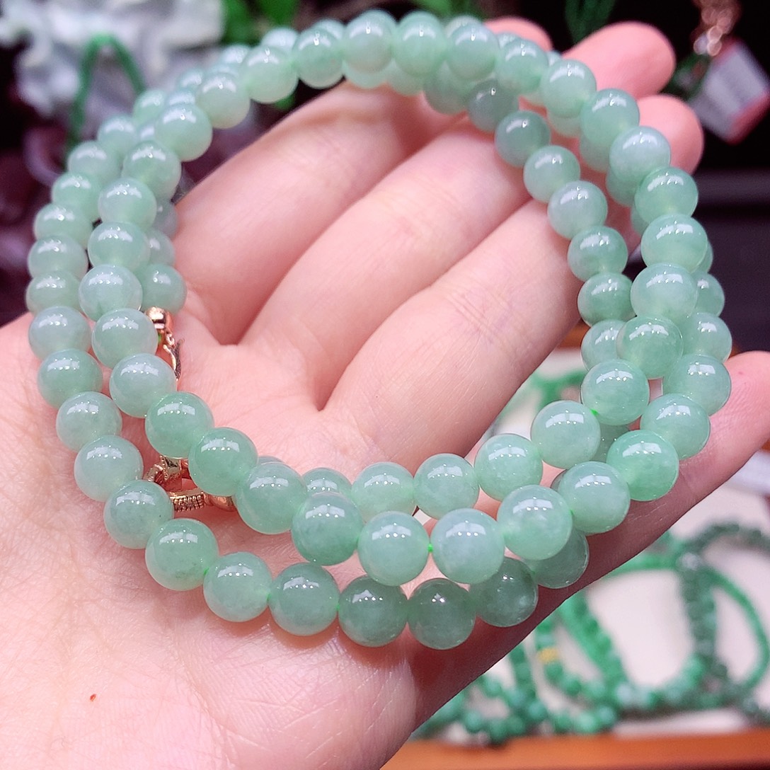 翡翠未镶嵌手链翡翠