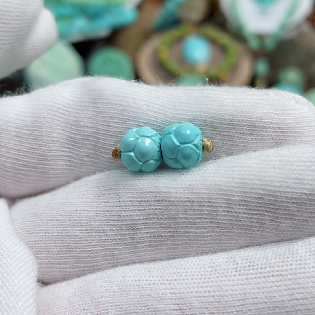 绿松石珠宝奇石未镶嵌