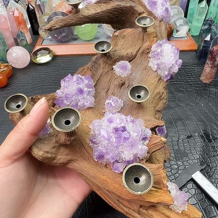 燕***～水晶珠宝半成品未镶嵌421