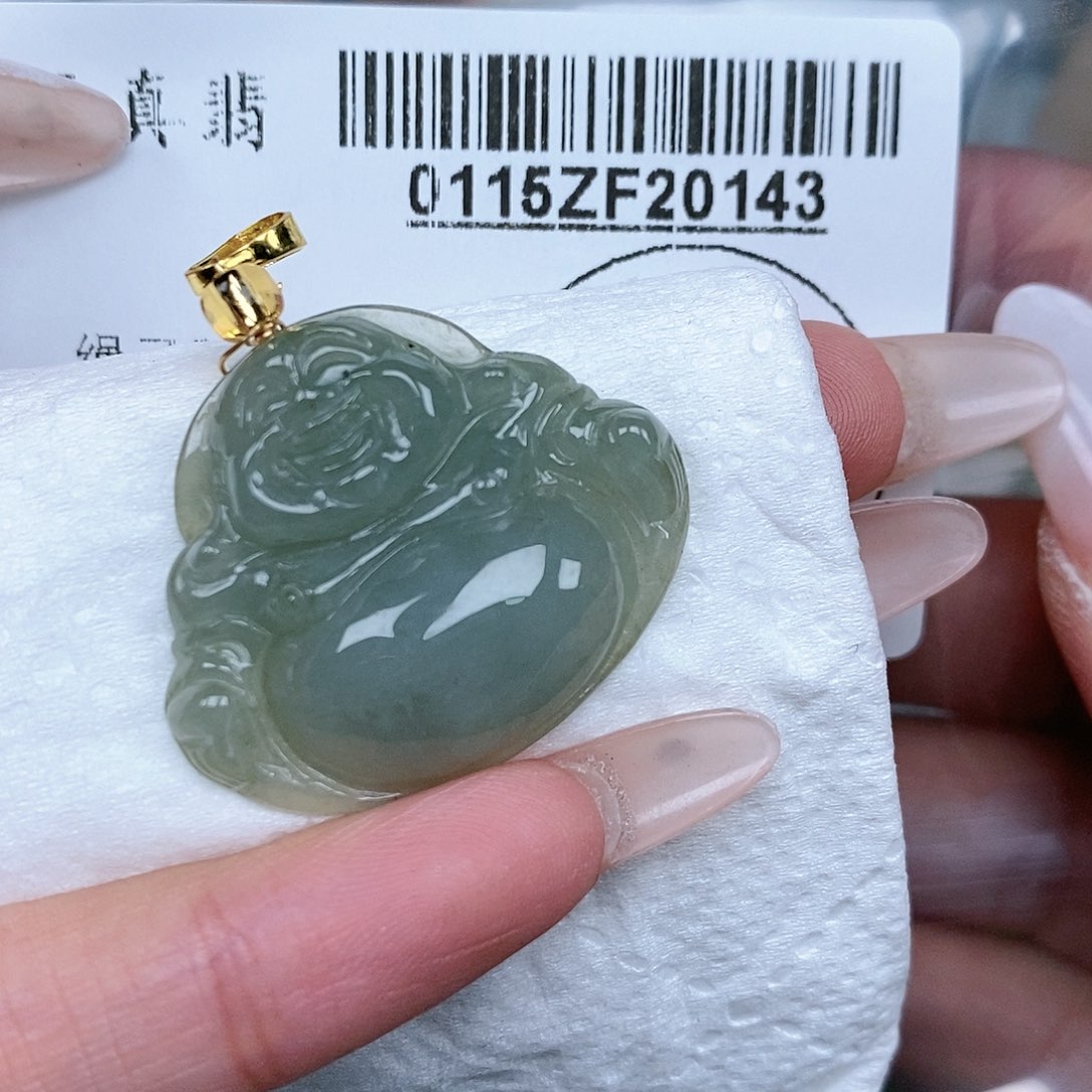 翡翠吊坠(不含链)未镶嵌