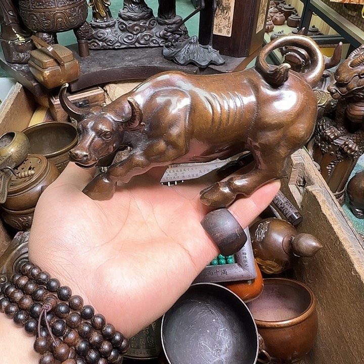 铜器办公室茶室摆件