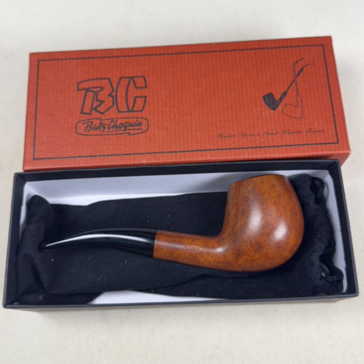 倍儿靠谱石楠木手工便携男士专用烟斗