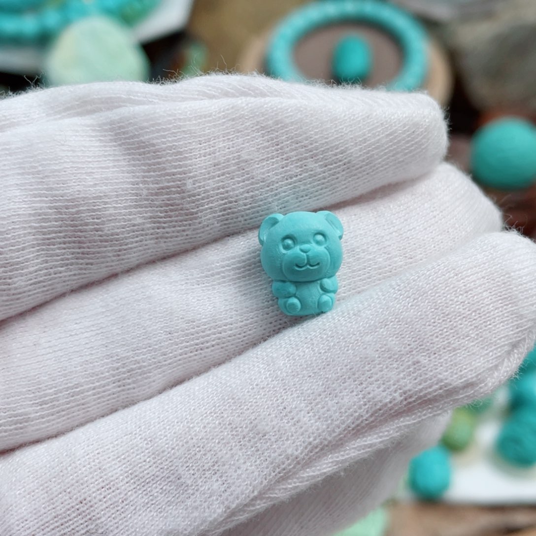 绿松石珠宝奇石未镶嵌S****果