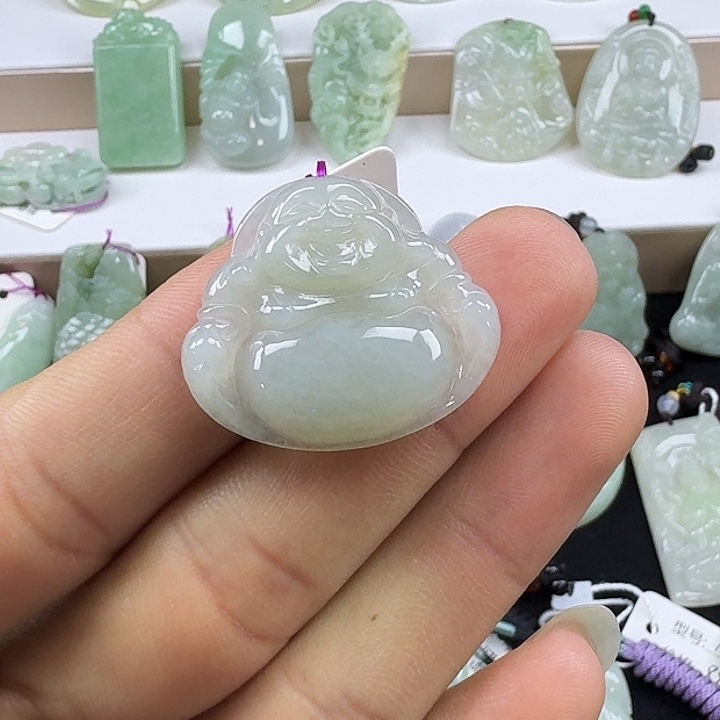 翡翠未镶嵌颈饰天然翡翠