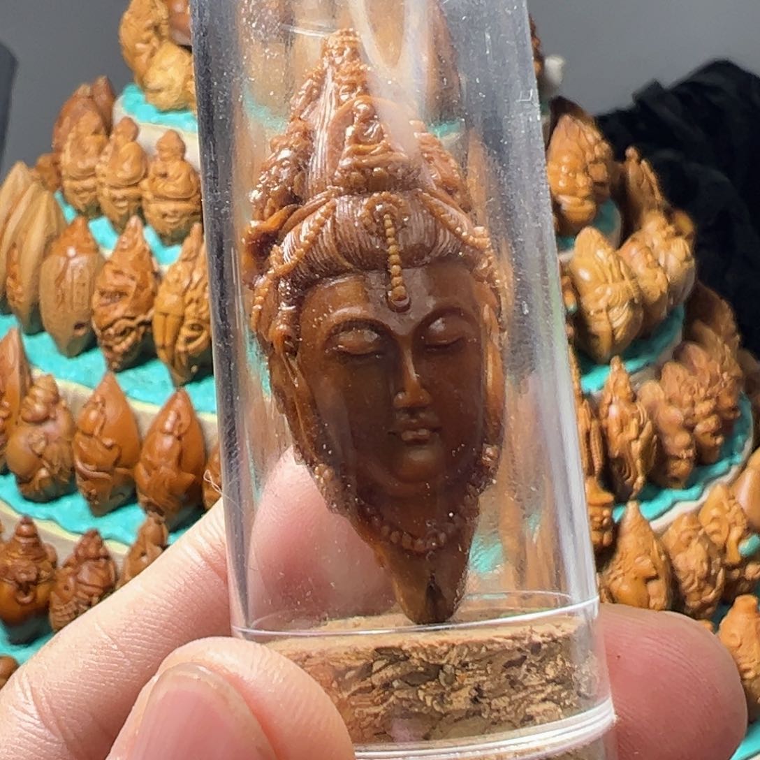 橄榄核手串/手链羊*观音三面邮费顺丰到付