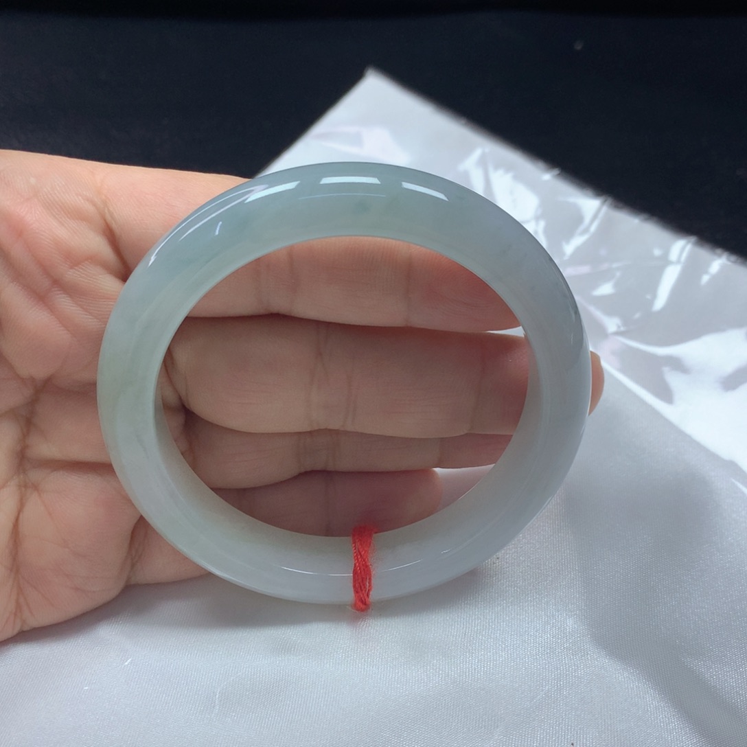 翡翠未镶嵌手镯5758