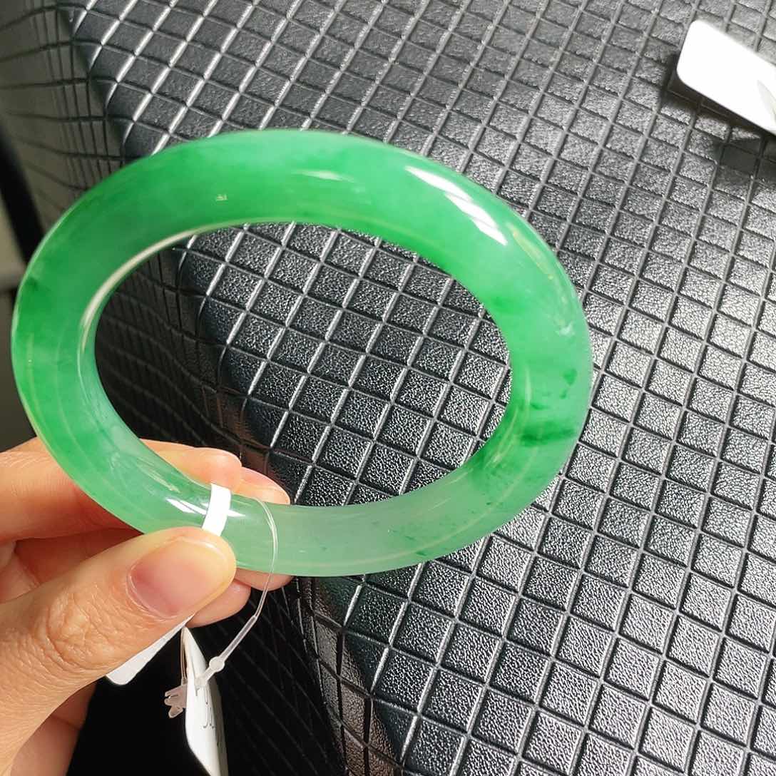 石英质玉手镯56未镶嵌遇*