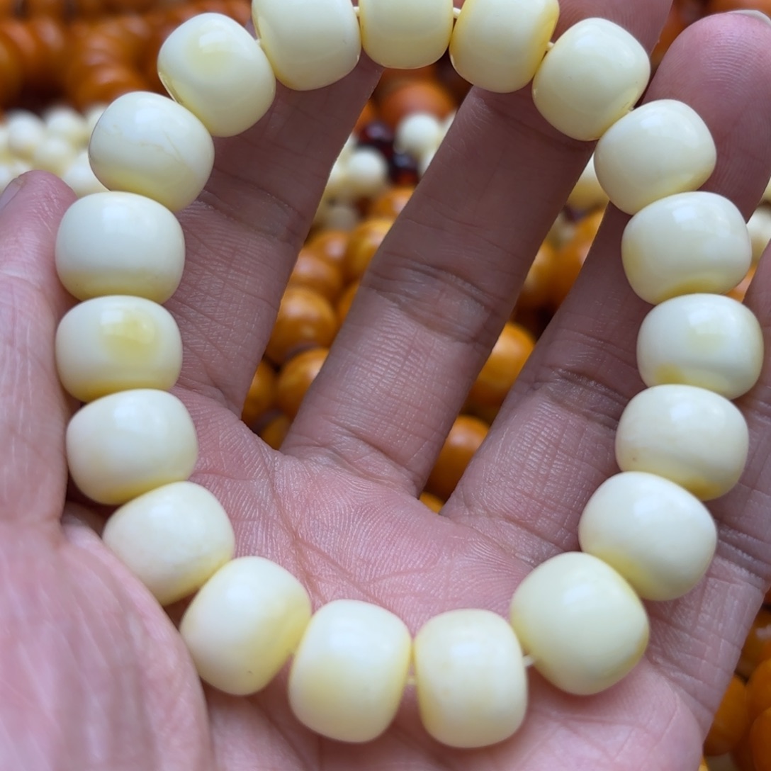 琥珀手链未镶嵌蜜蜡