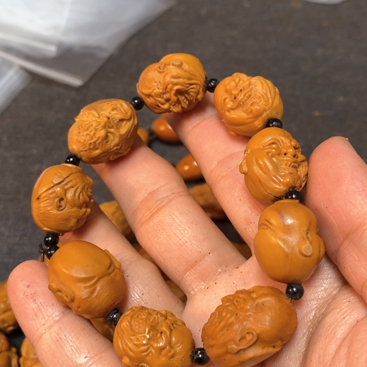 橄榄核手串/手链橄榄微瑕恶僧
