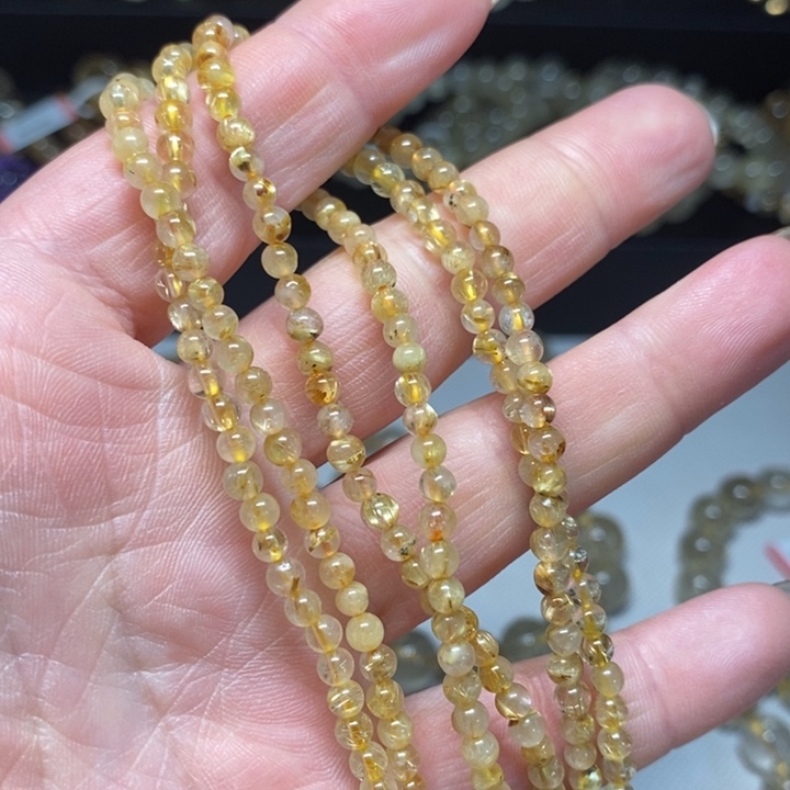 发晶手链未镶嵌天然发晶手链