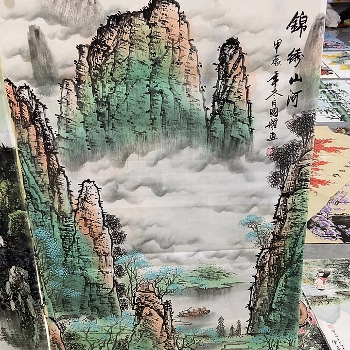 三个张画廊直播间！