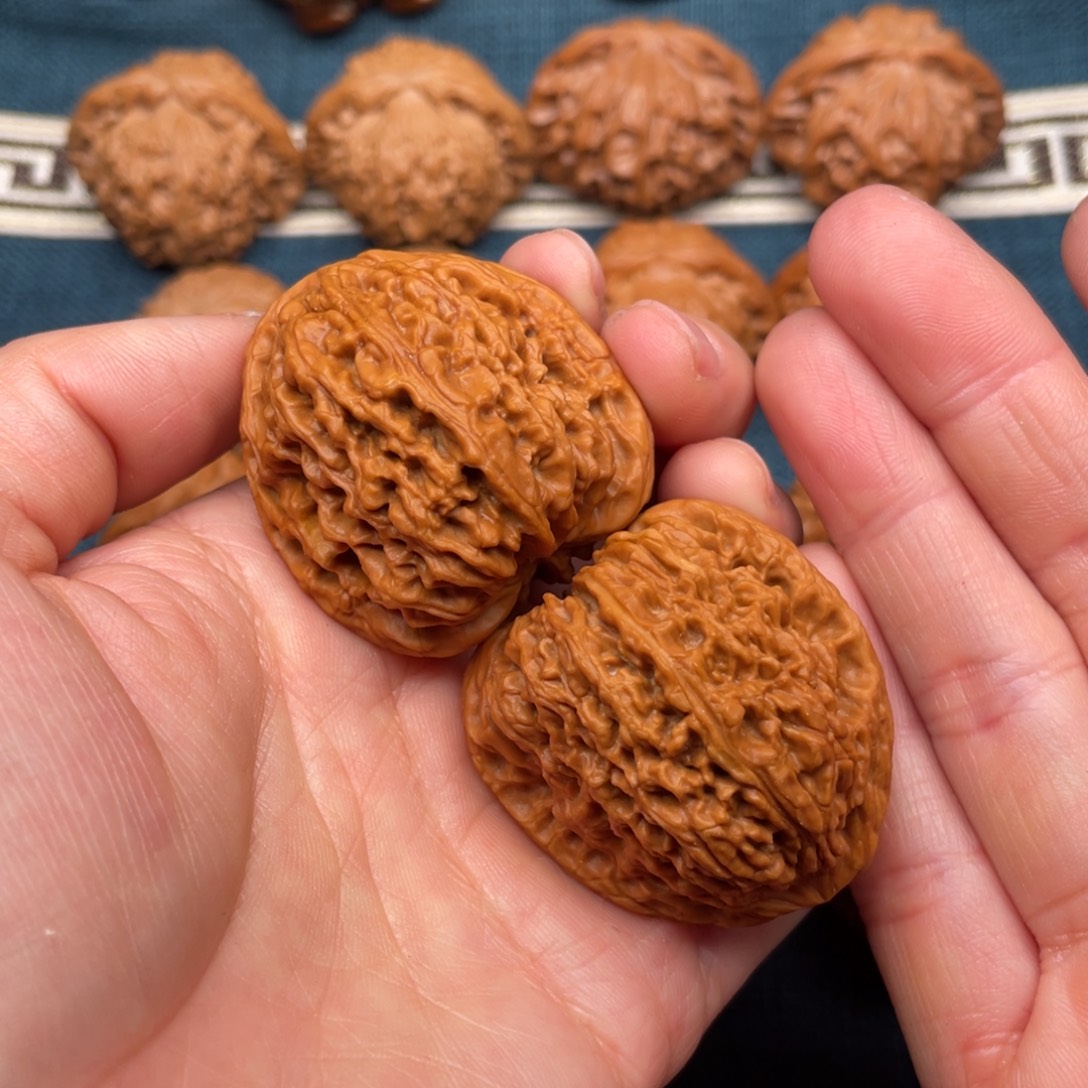 把件文玩核桃40全品高炮南疆拉丝蚂蚁