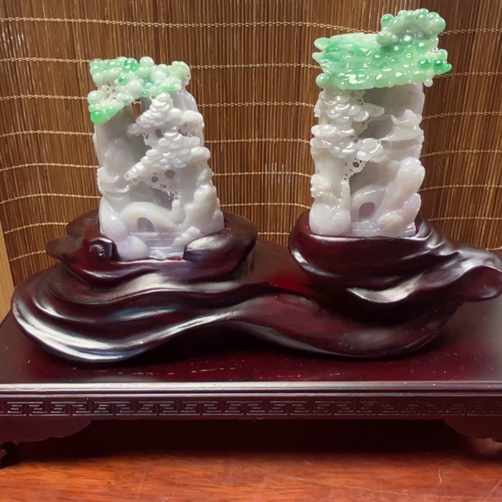 翡翠摆件未镶嵌翡翠