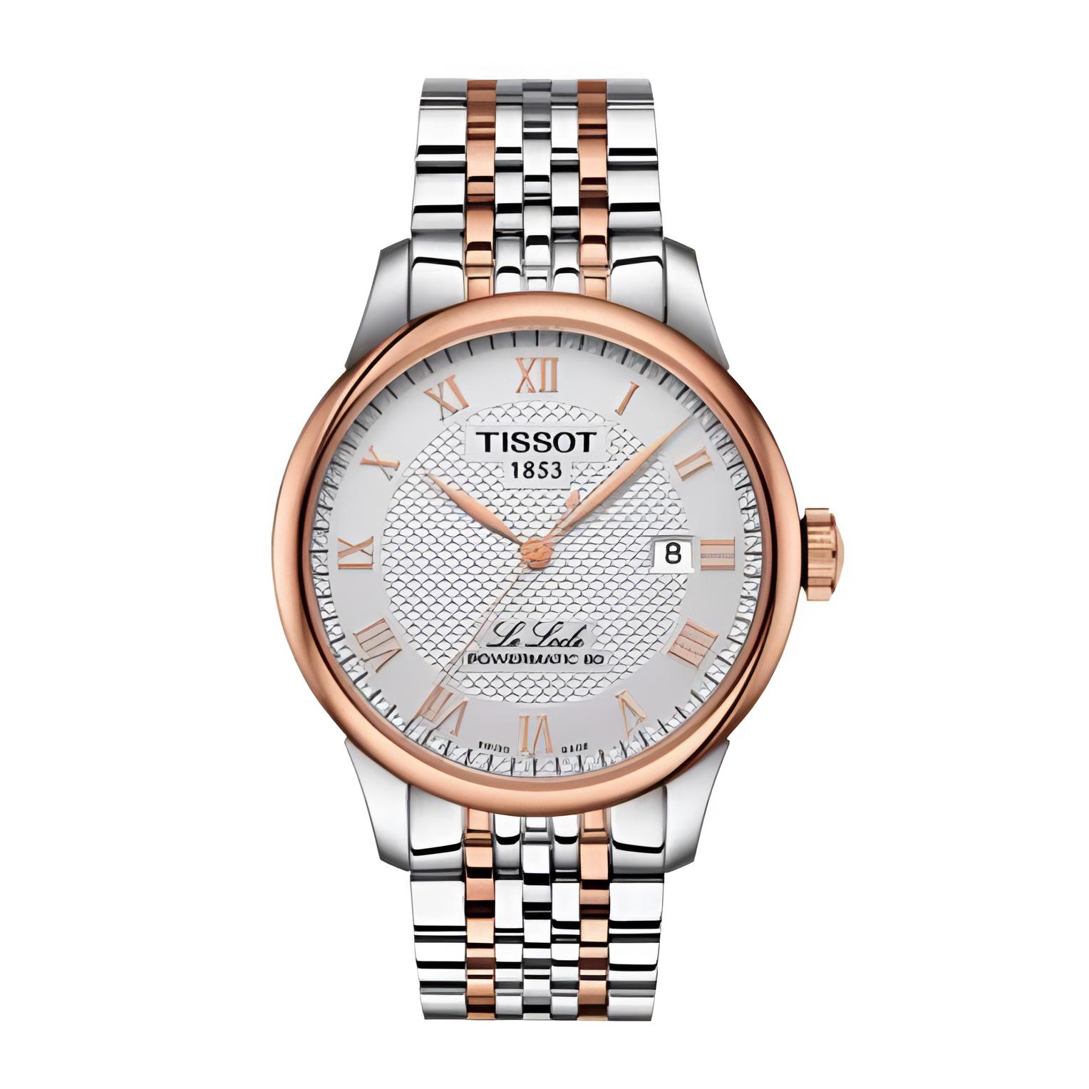 99新 Tissot/天梭 24年力洛克经典/间金/男士自动机械/39.3毫米