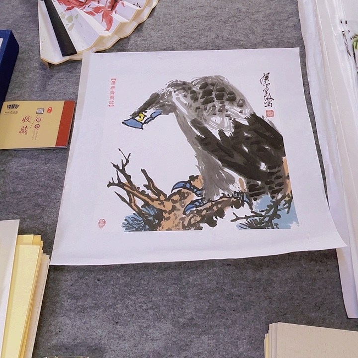 国画张圣敏先生纯手绘作品