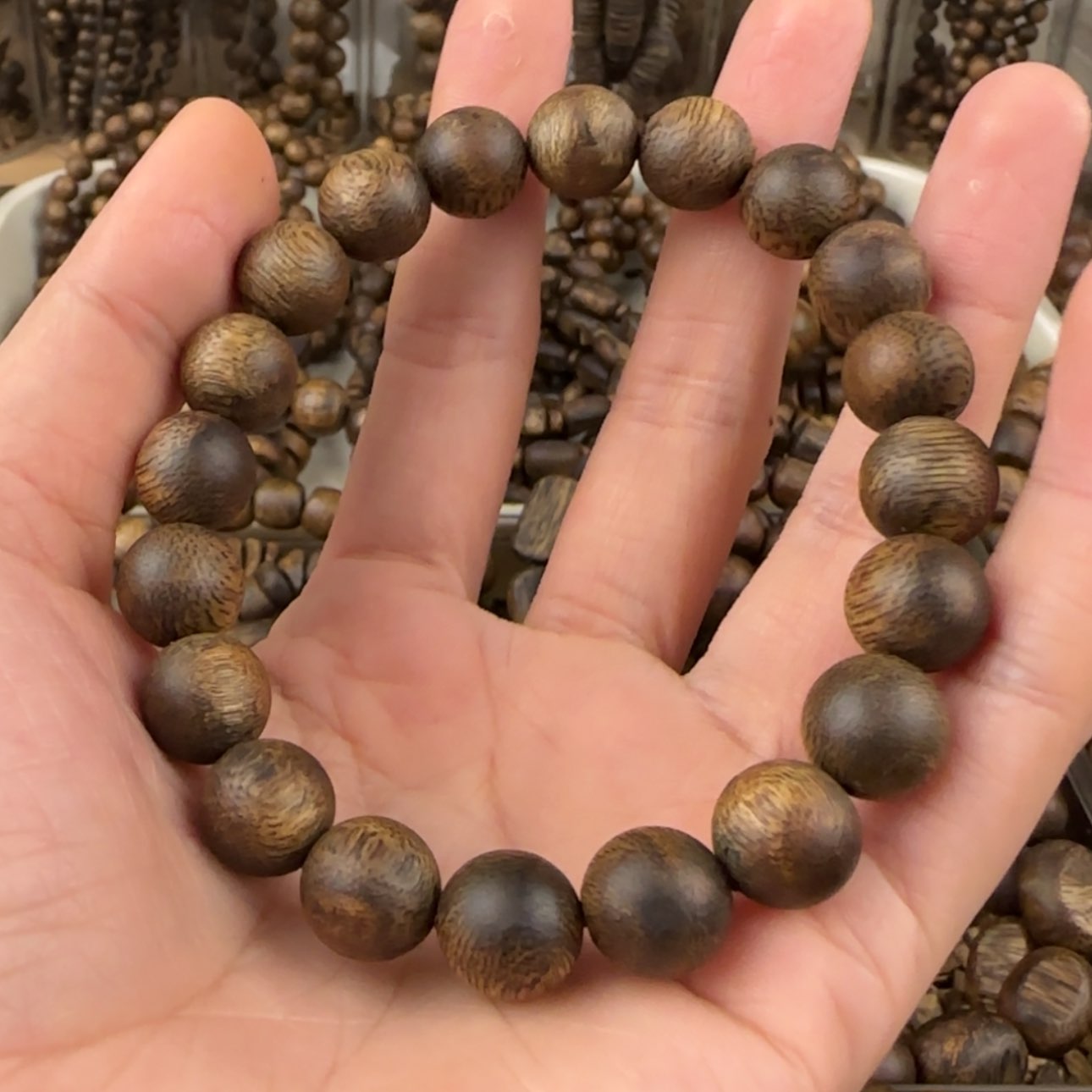 【闪购商品】沉香手串蛋***桑奇楠手串10克➕卡1.0