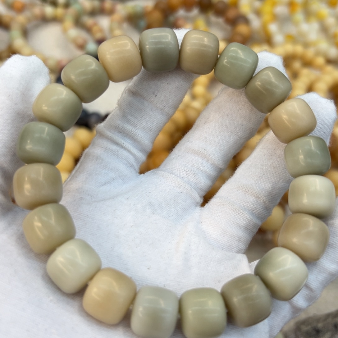 菩提根/象牙果吊坠14干磨燕麦奶咖906