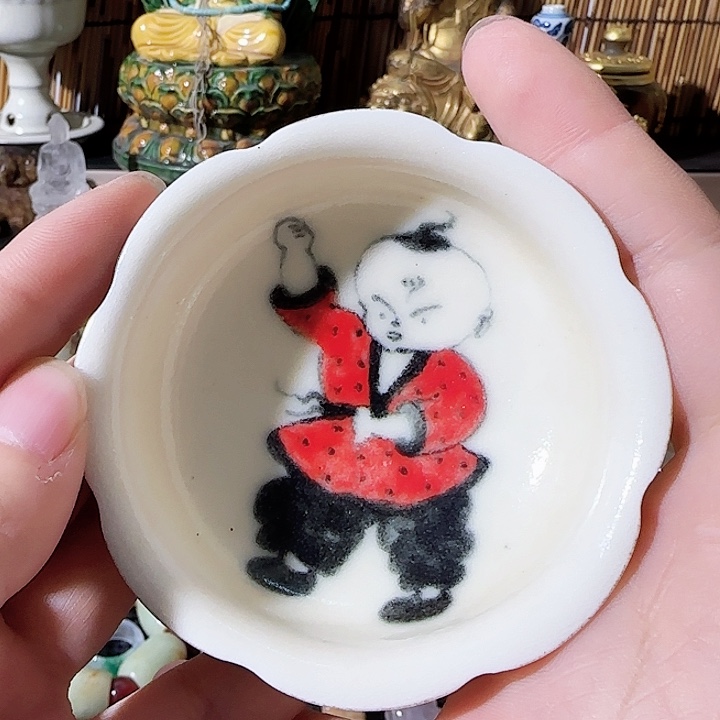 瓷片瓷器摆件摆件创意瓷器