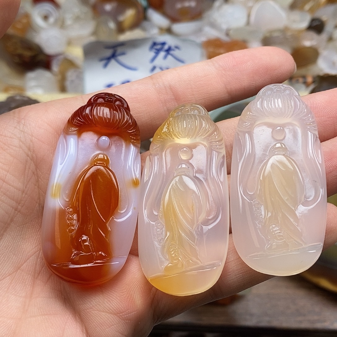 玛瑙/玉髓未镶嵌颈饰