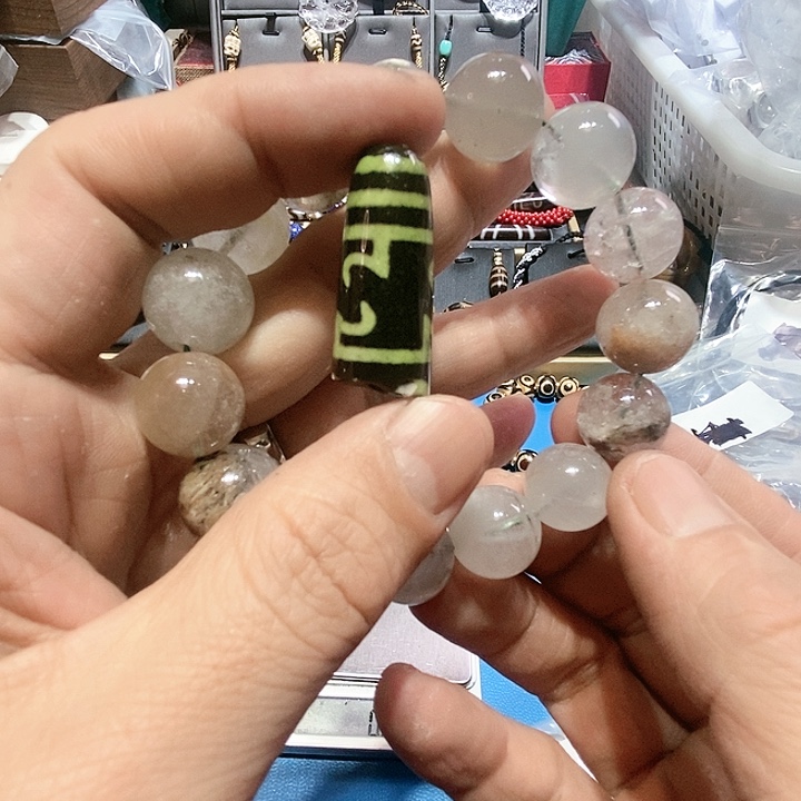 玛瑙/玉髓颈饰未镶嵌41号