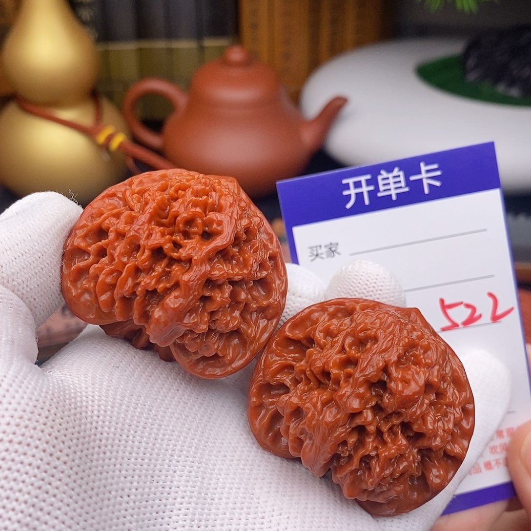 把件文玩核桃45百花山522