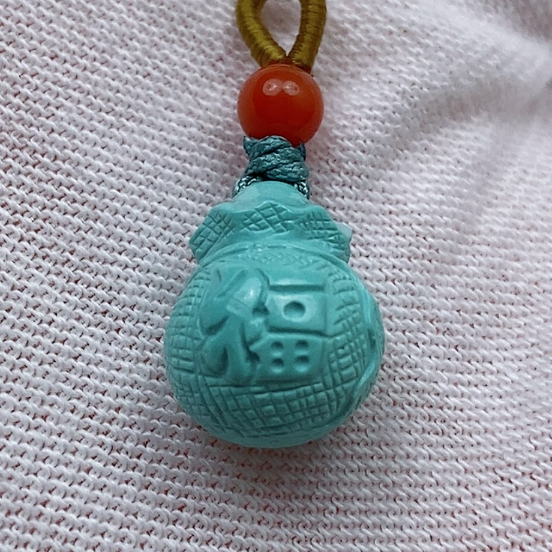 菠***甜绿松石未镶嵌配饰