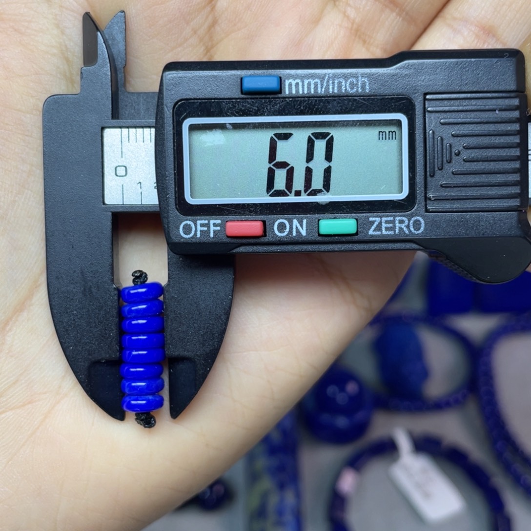 未镶嵌青金石6mm隔片配饰