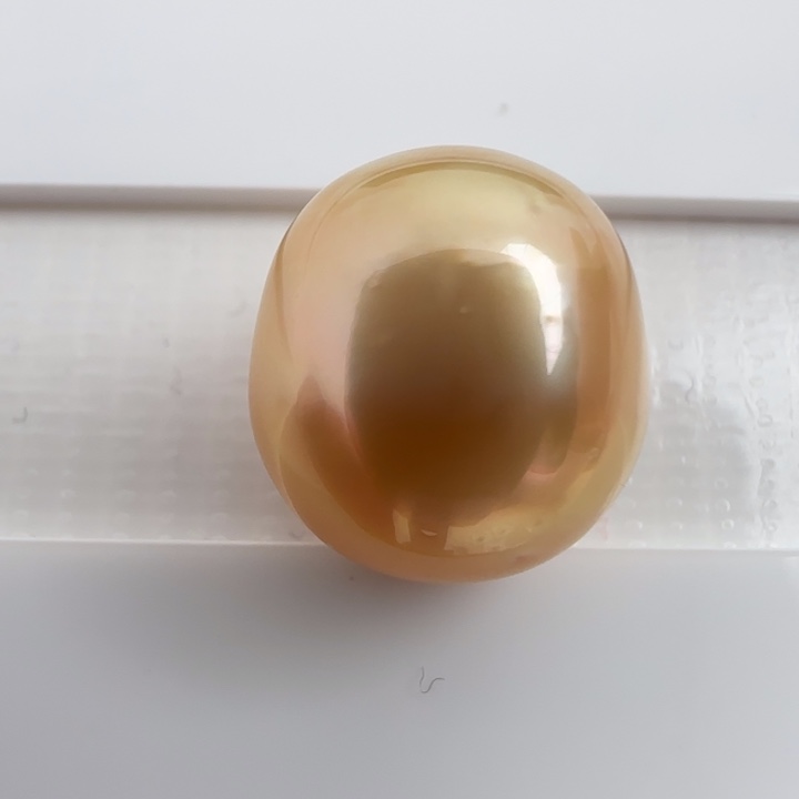 海水珍珠裸珠天然南洋金珠11.7-12.7 不鉴赏 可定制