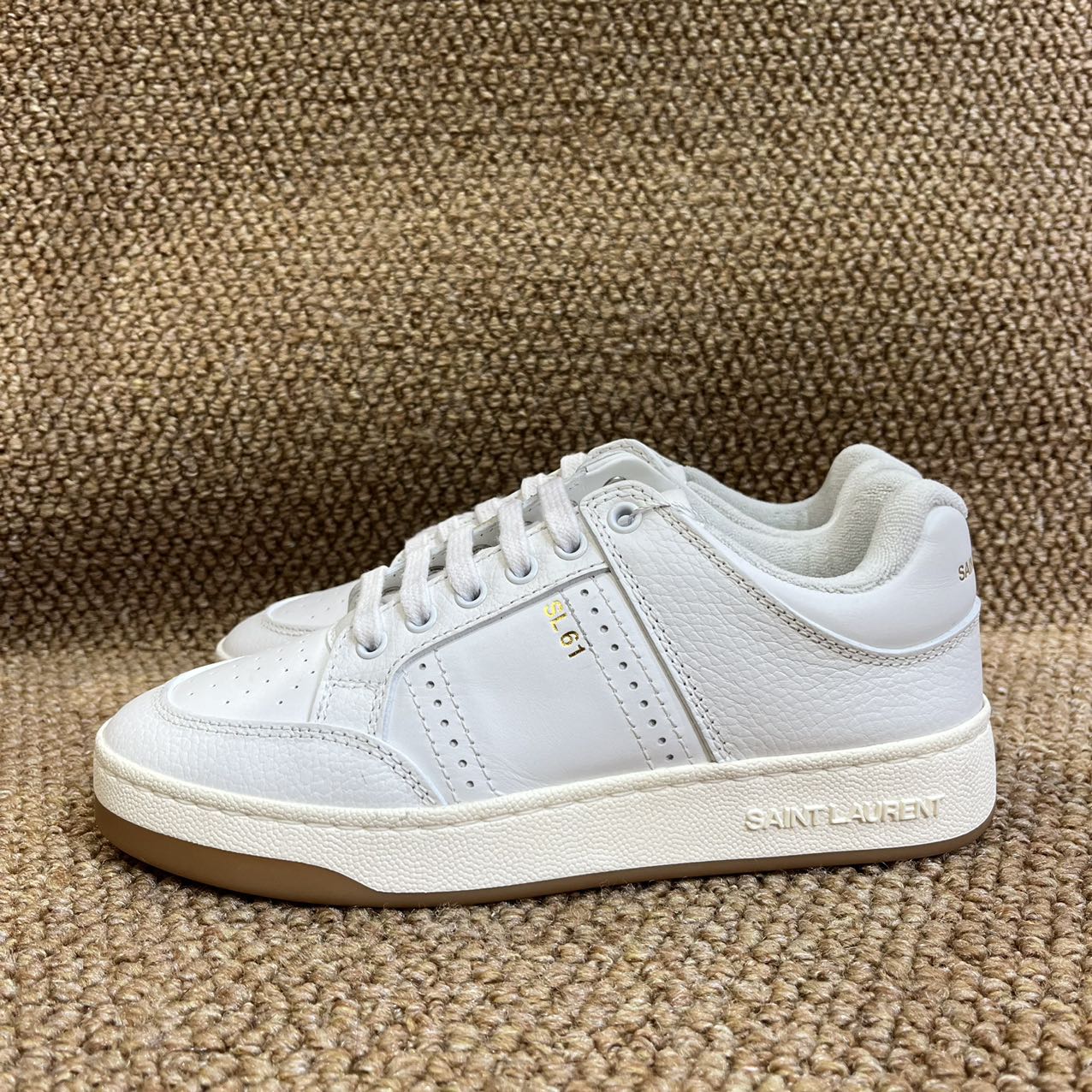 99新 YSL/圣罗兰 蔚蓝/板鞋/38.5码/LZ1210Z053